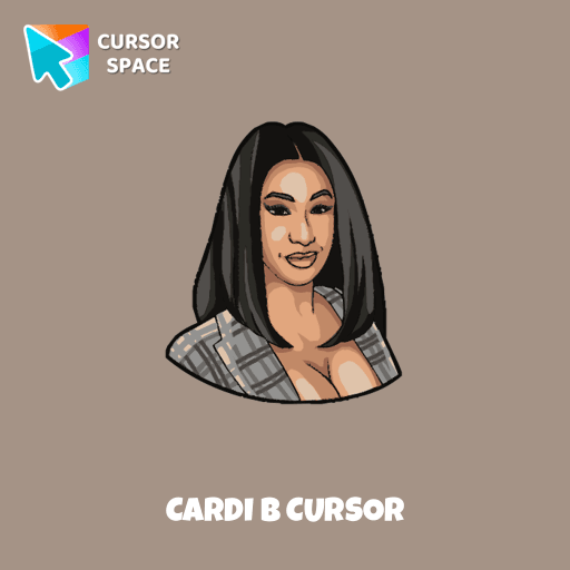 Cardi B cursor pointer cursor