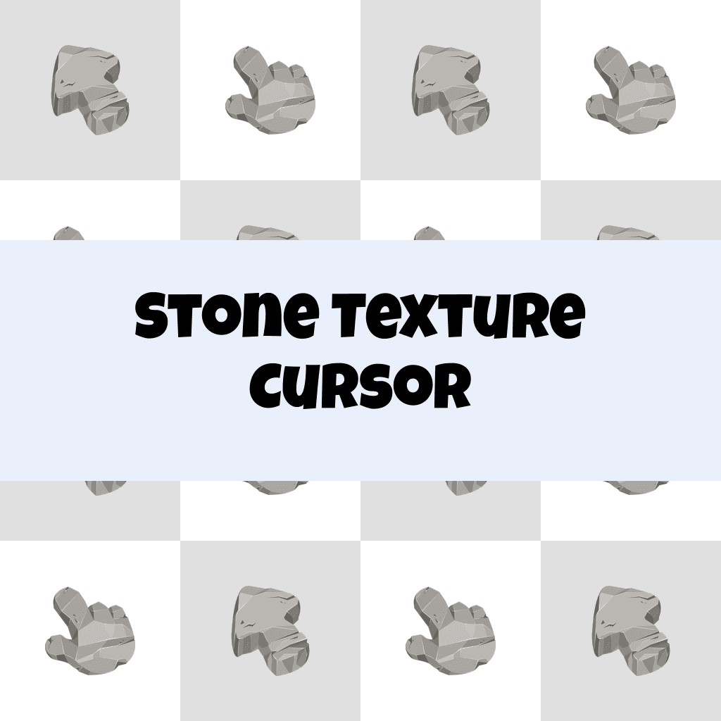 Preview Stone Texture Cursor custom cursor pack